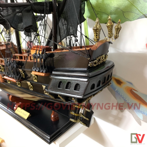 Mô hình thuyền cướp biển Pirate Black Pearl GHS6665  Gỗ Trang Trí